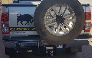Spare wheel carrier